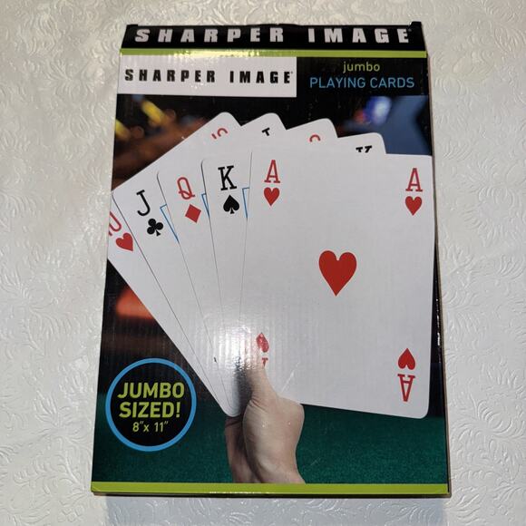 8.5 X 11 Jumbo Playing Cards Super Big Giant Game Card Deck Oversize Huge Poker - Picture 1 of 10